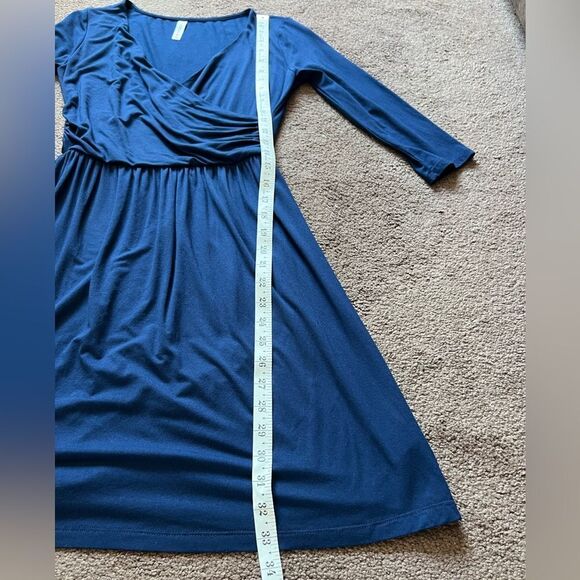 Modcloth Gilli Navy Faux Wrap Dress - Picture 9 of 9